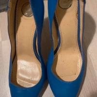 décolleté Elisabetta Franchi blu elettrico 38