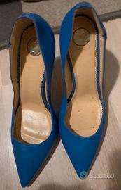 décolleté Elisabetta Franchi blu elettrico 38