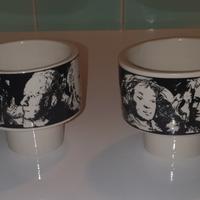  tazze in ceramica d'arte Petro Annigoni