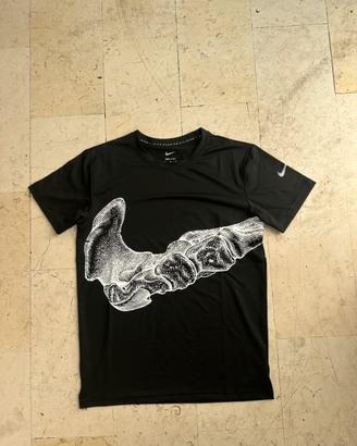 T-shirt Nike Running Division Taglia M Nero