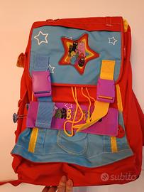 zaino scuola Barbapapà estensibile nuovo 