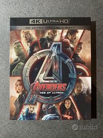 Avengers Age of Ultron 4k Ultra HD + Blu Ray Raro