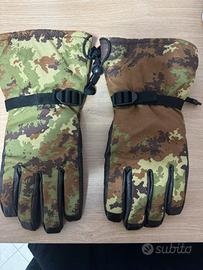 Guanti mimetici felpati tg XL