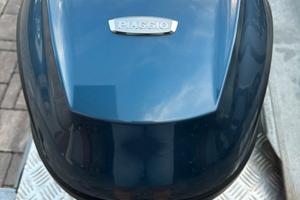 Bauletto originale Piaggio blu con chiave