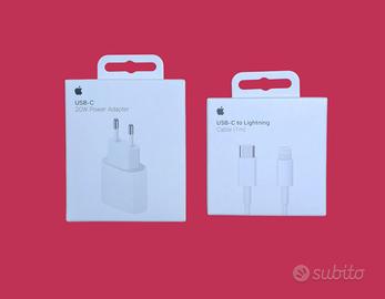 Kit Alimentatore Apple 20W x iPhone 14 13 12