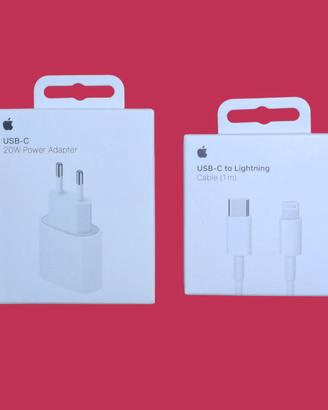 Kit Alimentatore Apple 20W x iPhone 14 13 12