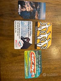 Schede telefoniche tiratura limitata