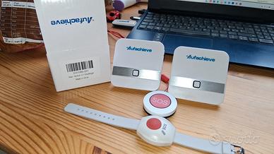 allarme anziani, pulsante di emergenza