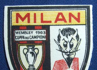 SCUDETTO MILAN CALCIO Wembley 1963 Coppa dei Campi
