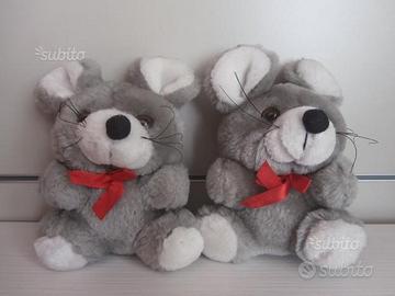 Due topolini peluche