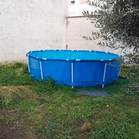 Piscina rotonda da giardino 
