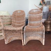 Sedie design in midollino