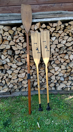 Pagaie in legno