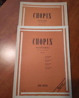 Chopin spartiti sonate e notturni