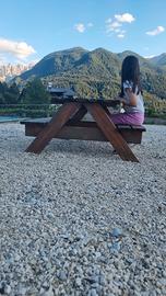 tavolo in legno per bambini