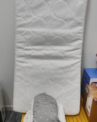Materasso per lettino 60x120 + set coprimaterasso