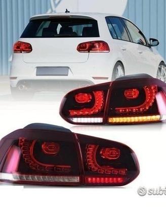 Fari LED Golf 6 GTI Look freccia sequenziale