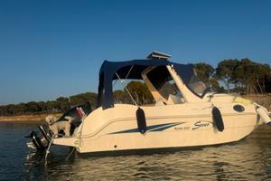 Saver 620 cabin Suzuki 140 solo 290 ore