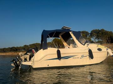 Saver 620 cabin Suzuki 140 solo 290 ore