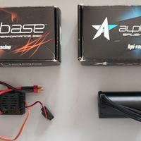 COMBO HPI MOTORE FLUX ALPHASTAR E ESC Q-BASE