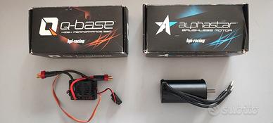 COMBO HPI MOTORE FLUX ALPHASTAR E ESC Q-BASE