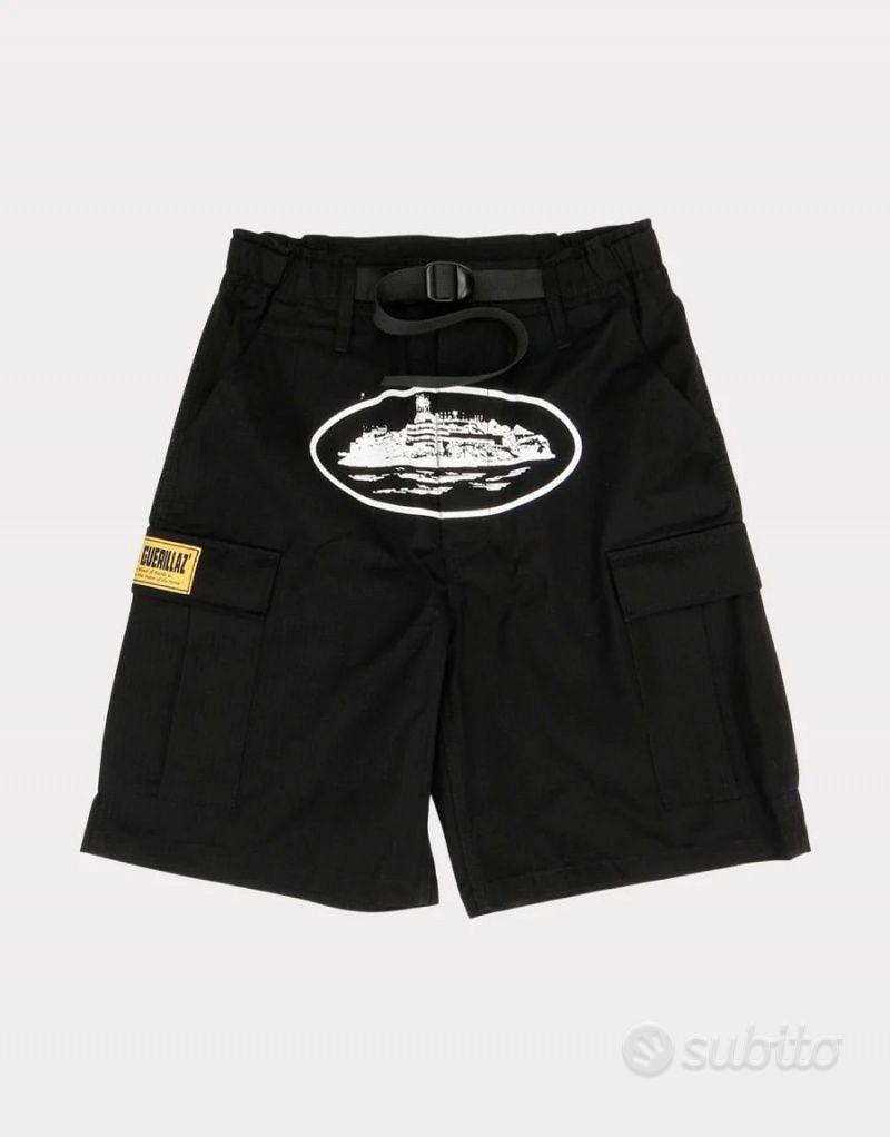 Corteiz Guerillaz Cargo pantaloni corti Abbigliamento e