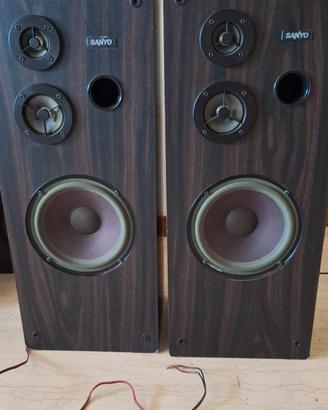 coppia casse x stereo sanyo