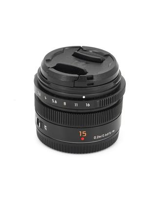 Panasonic Leica DG Summilux 15mm f/1.7 ASPH - Blac