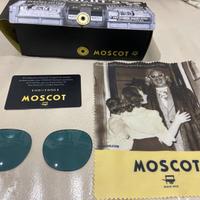 Lenti Moscot originali blue denim