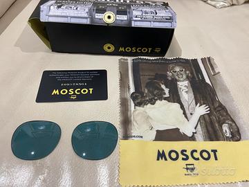 Lenti Moscot originali blue denim