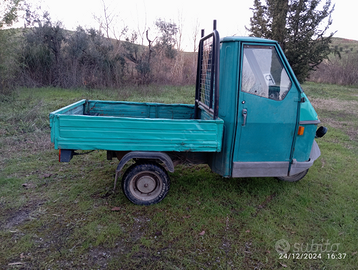 Piaggio Ape 50 TL6T Turchese funzionate 102cc e 19