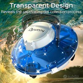 ROBOT PULIZIA PISCINA BATTERIA WINNY 200 TRATTABIL