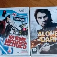 Lotto WII NO MORE HEROES + ALONE IN THE DARK  