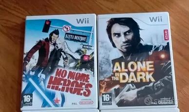 Lotto WII NO MORE HEROES + ALONE IN THE DARK  