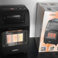 Stufa infrarossi a gas e elettrica Vinco