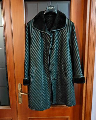 shearling in pelle Vintage Dressing