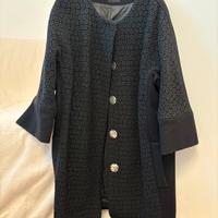 Cappotto nero pinko