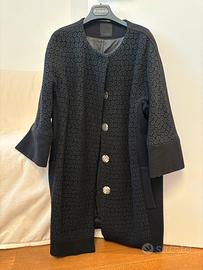 Cappotto nero pinko