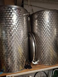 Serbatoio per vino acciaio inox