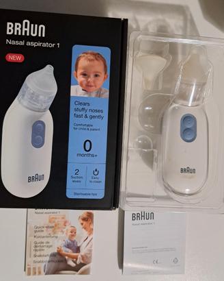 Aspiratore nasale Braun 20€