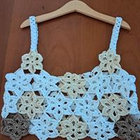 Top - sottogiacca crochet fatto a mano