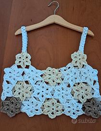 Top - sottogiacca crochet fatto a mano