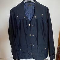 Giacca sahariana antivento blu taglia M