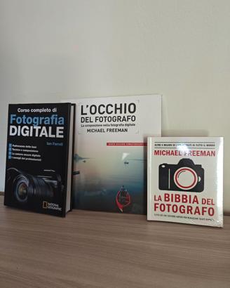 Set di 3 libri sulla fotografia
