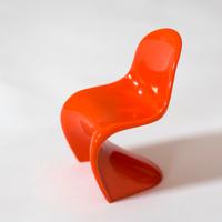 VITRA Miniature - Panton Chair Arancione Rara