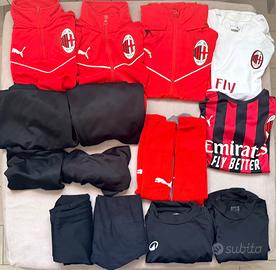 kit completo AC Milan Puma 9/10 anni