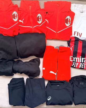 kit completo AC Milan Puma 9/10 anni
