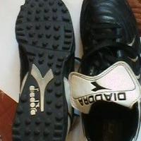 CALCIO: 2 PAIA in VERA PELLE n.40,5 e n. 40 (nuove