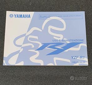 USO E MANUTENZIONE MANUALE YAMAHA PER YZF R1 1000 