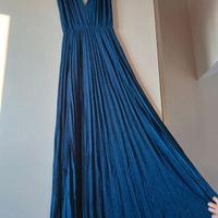 Abito vestito cerimonia con spacco Lokita